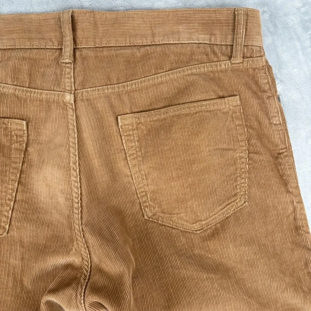 Banana‎ Republic Corduroy Pants Tan Pima Cotton Straight Men 34x30 Fits 35x30.5